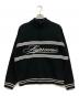 SUPREME（シュプリーム）の古着「25AW Script Stripe Half Zip Sweater」｜ブラック