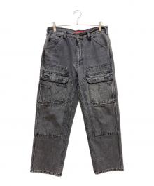 SUPREME（シュプリーム）の古着「Double Knee Denim Utility Pant」｜グレー