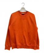 Carhartt WIPカーハート ワーク イン プログレス）の古着「CHASE SWEAT SHIRT」｜オレンジ