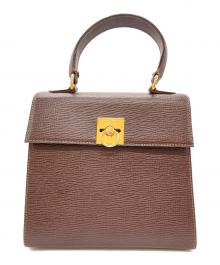 CELINE（セリーヌ）の古着「2WAYトップハンドバッグ」｜ブラウン