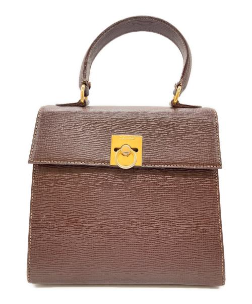CELINE（セリーヌ）CELINE (セリーヌ) 2WAYトップハンドバッグ ブラウンの古着・服飾アイテム