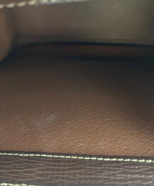 CELINE（セリーヌ）CELINE (セリーヌ) 2WAYトップハンドバッグ ブラウンの古着・服飾アイテム