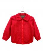 LOUIS VUITTONルイ ヴィトン）の古着「ジャガードジップアップジャケット」｜レッド