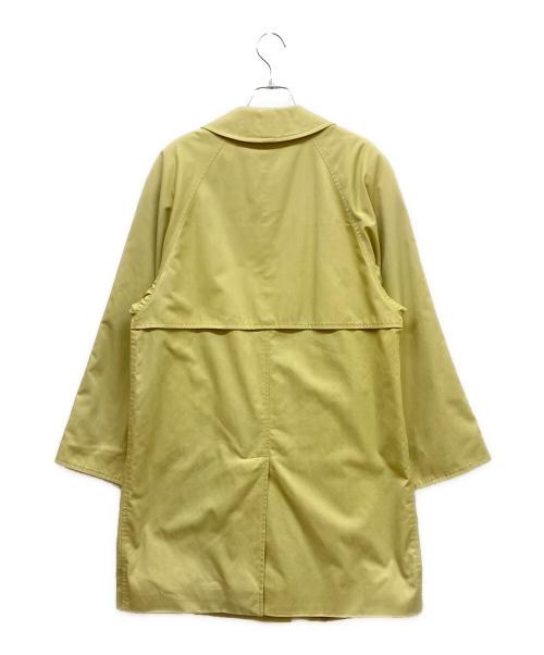 Burberry's（バーバリーズ）Burberry's (バーバリーズ) ステンカラーコート イエロー サイズ:-の古着・服飾アイテム