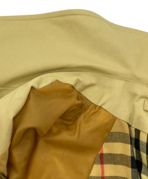 Burberry's（バーバリーズ）Burberry's (バーバリーズ) ステンカラーコート イエロー サイズ:-の古着・服飾アイテム