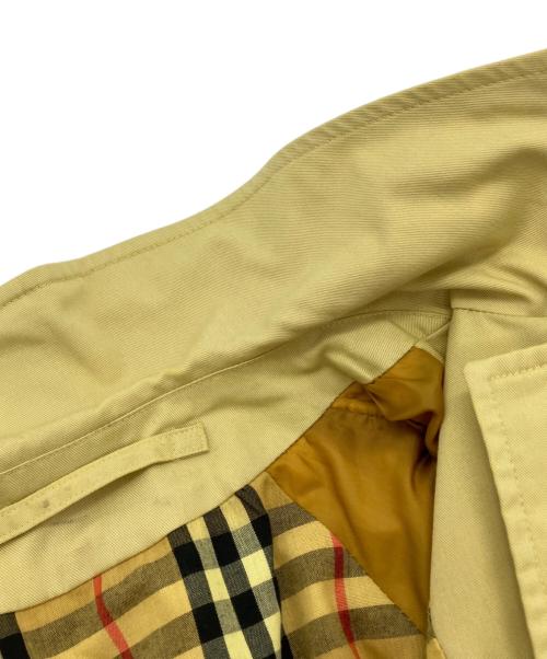 Burberry's（バーバリーズ）Burberry's (バーバリーズ) ステンカラーコート イエロー サイズ:-の古着・服飾アイテム