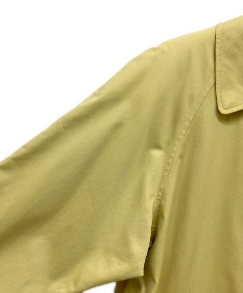 Burberry's（バーバリーズ）Burberry's (バーバリーズ) ステンカラーコート イエロー サイズ:-の古着・服飾アイテム