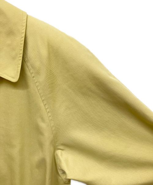 Burberry's（バーバリーズ）Burberry's (バーバリーズ) ステンカラーコート イエロー サイズ:-の古着・服飾アイテム