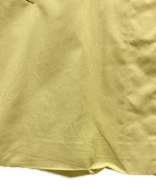 Burberry's（バーバリーズ）Burberry's (バーバリーズ) ステンカラーコート イエロー サイズ:-の古着・服飾アイテム