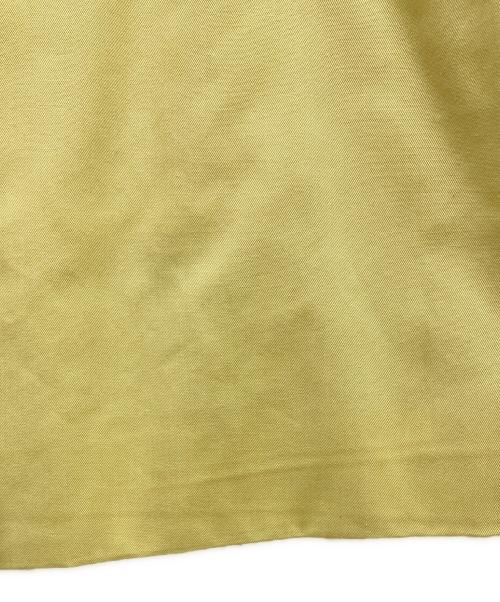 Burberry's（バーバリーズ）Burberry's (バーバリーズ) ステンカラーコート イエロー サイズ:-の古着・服飾アイテム