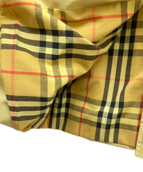 Burberry's（バーバリーズ）Burberry's (バーバリーズ) ステンカラーコート イエロー サイズ:-の古着・服飾アイテム