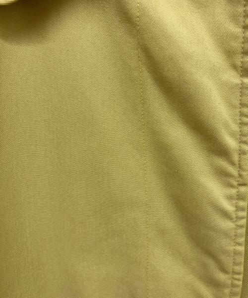 Burberry's（バーバリーズ）Burberry's (バーバリーズ) ステンカラーコート イエロー サイズ:-の古着・服飾アイテム