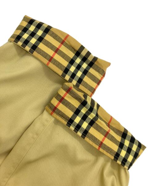 Burberry's（バーバリーズ）Burberry's (バーバリーズ) ステンカラーコート イエロー サイズ:-の古着・服飾アイテム