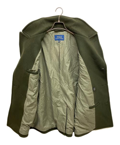 POLO RALPH LAUREN（ポロ・ラルフローレン）POLO RALPH LAUREN (ポロ・ラルフローレン) Pコート オリーブ サイズ:40Sの古着・服飾アイテム