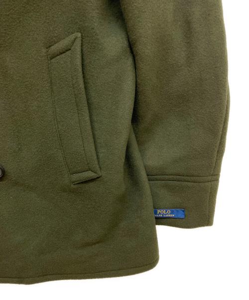 POLO RALPH LAUREN（ポロ・ラルフローレン）POLO RALPH LAUREN (ポロ・ラルフローレン) Pコート オリーブ サイズ:40Sの古着・服飾アイテム