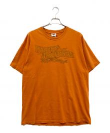 HARLEY-DAVIDSON（ハーレーダビッドソン）の古着「ヴィンテージTシャツ」｜オレンジ