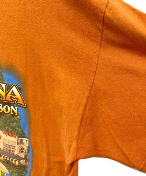 HARLEY-DAVIDSON（ハーレーダビッドソン）HARLEY-DAVIDSON (ハーレーダビッドソン) ヴィンテージTシャツ オレンジ サイズ:SIZE XLの古着・服飾アイテム