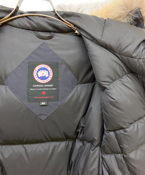 CANADA GOOSE（カナダグース）CANADA GOOSE (カナダグース) CHARLOTTE PARKA ネイビー サイズ:Mの古着・服飾アイテム