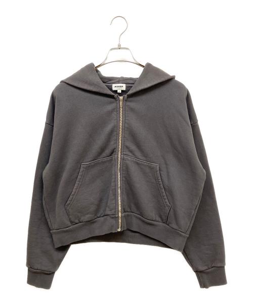 ASHER（アッシャー）ASHER (アッシャー) ROSIE ZIP パーカー チャコールグレー サイズ:Sの古着・服飾アイテム