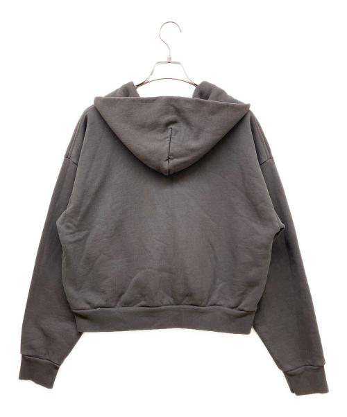 ASHER（アッシャー）ASHER (アッシャー) ROSIE ZIP パーカー チャコールグレー サイズ:Sの古着・服飾アイテム