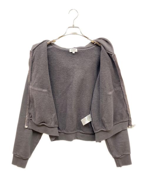 ASHER（アッシャー）ASHER (アッシャー) ROSIE ZIP パーカー チャコールグレー サイズ:Sの古着・服飾アイテム