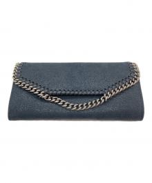 STELLA McCARTNEY（ステラマッカートニー）の古着「ファラベラロングウォレット」｜ネイビー