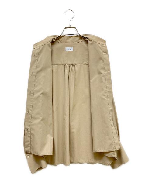 Audire（アウディーレ）Audire (アウディーレ) Audire bowtie volume blouse ベージュ サイズ:Mの古着・服飾アイテム