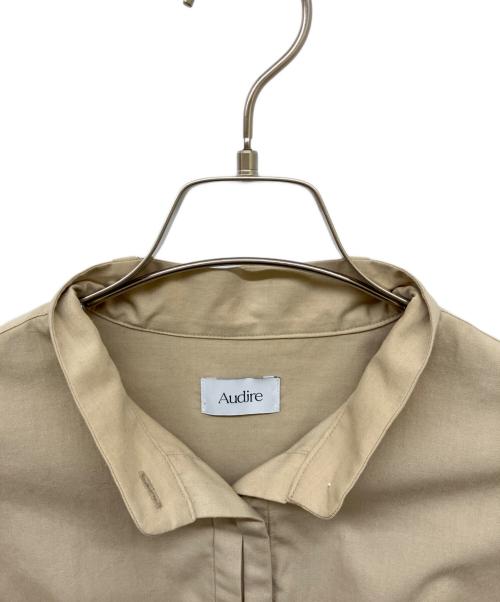 Audire（アウディーレ）Audire (アウディーレ) Audire bowtie volume blouse ベージュ サイズ:Mの古着・服飾アイテム