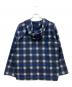 schoot (ショット) BAJA HOODED OMBRE NEL SHIRT ブルー×ブラック サイズ:-：5000円