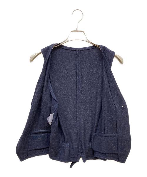 LARDINI（ラルディーニ）LARDINI (ラルディーニ) ジレ ネイビー サイズ:46の古着・服飾アイテム