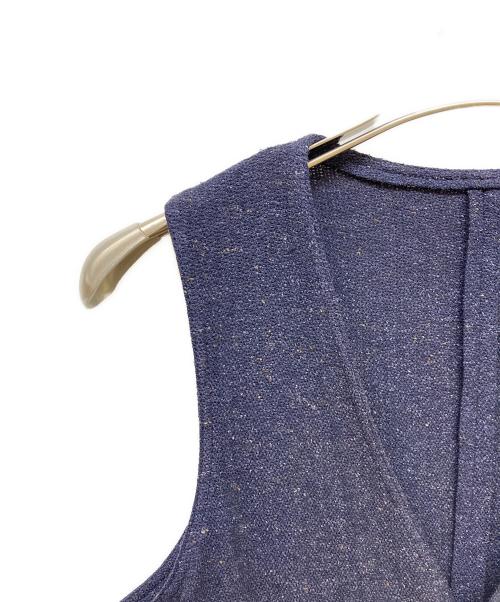 LARDINI（ラルディーニ）LARDINI (ラルディーニ) ジレ ネイビー サイズ:46の古着・服飾アイテム