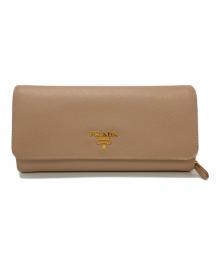 PRADA（プラダ）の古着「長財布」｜ピンク