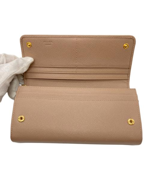 PRADA（プラダ）PRADA (プラダ) 長財布 ピンクの古着・服飾アイテム