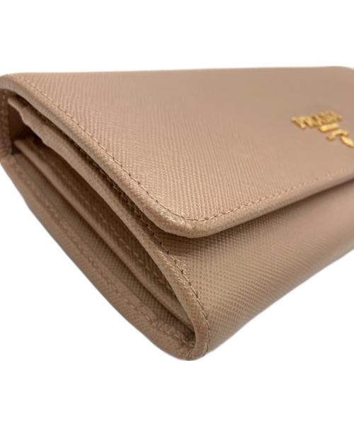 PRADA（プラダ）PRADA (プラダ) 長財布 ピンクの古着・服飾アイテム