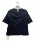 TOMORROW LAND collection (トゥモローランドコレクション) ファインウーステッドスリットスリーブブラウス ブラック サイズ:SIZE S 未使用品：9000円