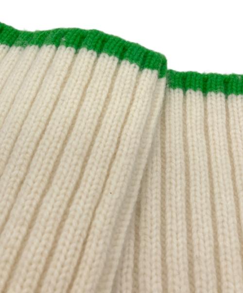 YORI（ヨリ）YORI (ヨリ) Whole Garment Chimney Knit ホワイト サイズ:FREE 未使用品の古着・服飾アイテム