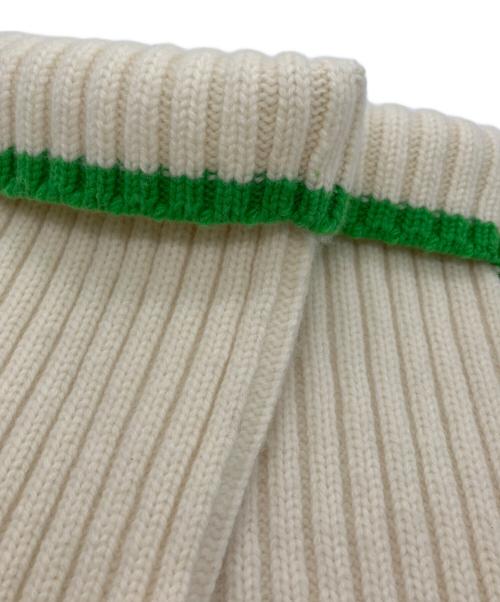 YORI（ヨリ）YORI (ヨリ) Whole Garment Chimney Knit ホワイト サイズ:FREE 未使用品の古着・服飾アイテム