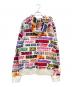 Hysteric Glamour (ヒステリックグラマー) SUPREME (シュプリーム) Text Hooded Sweatshirt ホワイト サイズ:SIZE M：14000円