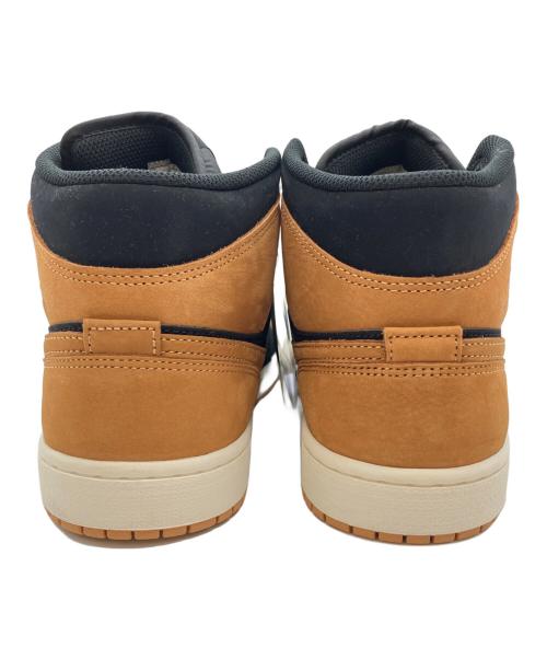 NIKE（ナイキ）NIKE (ナイキ) AIR JORDAN 1 MID SE ブラウン×ブラック サイズ:UK9 未使用品の古着・服飾アイテム