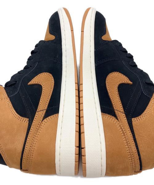 NIKE（ナイキ）NIKE (ナイキ) AIR JORDAN 1 MID SE ブラウン×ブラック サイズ:UK9 未使用品の古着・服飾アイテム