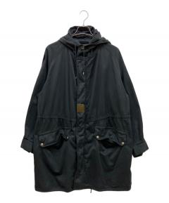 中古・古着通販】CITERA (シテラ) ミリタリーコート ブラック サイズ:S