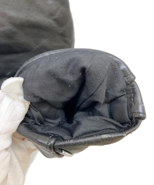 PERFECTO by Schott（パーフェクト バイ ショット）PERFECTO by Schott (パーフェクト バイ ショット) レザーライダースジャケット ブラック サイズ:40の古着・服飾アイテム