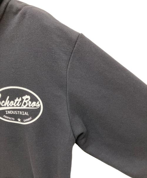 Schott（ショット）Schott (ショット) プリントパーカー ブラック サイズ:Mの古着・服飾アイテム