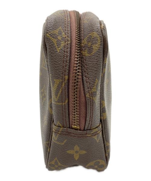 LOUIS VUITTON（ルイ ヴィトン）LOUIS VUITTON (ルイ ヴィトン) コスメポーチ ブラウンの古着・服飾アイテム