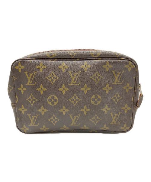 LOUIS VUITTON（ルイ ヴィトン）LOUIS VUITTON (ルイ ヴィトン) コスメポーチ ブラウンの古着・服飾アイテム