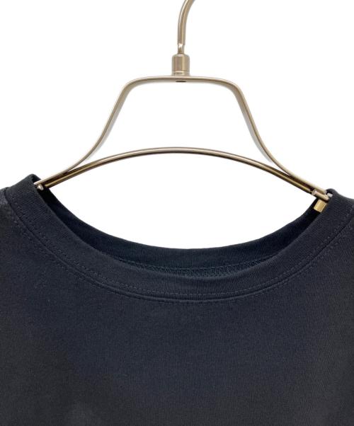 PLUS OTO.HA（プラスオトハ）PLUS OTO.HA (プラスオトハ) ノースリーブ切替ワンピース ブラック サイズ:Fの古着・服飾アイテム