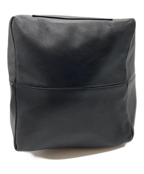 JIL SANDER（ジルサンダー）JIL SANDER (ジルサンダー) 巾着バック ブラックの古着・服飾アイテム