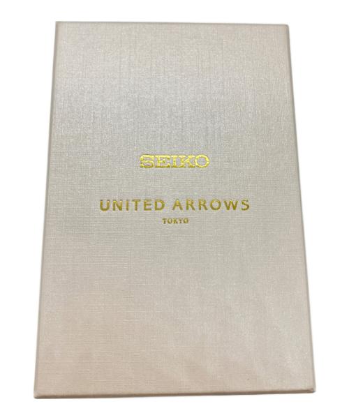 SEIKO（セイコー）SEIKO (セイコー) UNITED ARROWS TOKYO (ユナイテッドアローズトウキョウ) スクエア メタル リストウォッチの古着・服飾アイテム