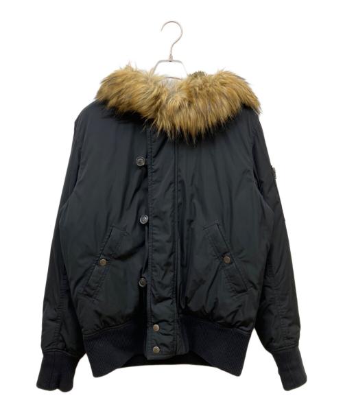 DIESEL（ディーゼル）DIESEL (ディーゼル) N-2Bジャケット ブラック サイズ:Lの古着・服飾アイテム