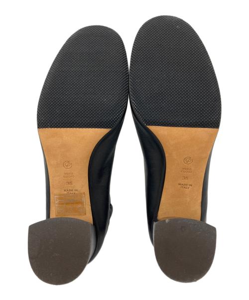 3.1 phillip lim（スリーワンフィリップリム）3.1 phillip lim (スリーワンフィリップリム) Nadia Ballerina Pumps/ナディア バレリーナ パンプス ブラック サイズ:36の古着・服飾アイテム